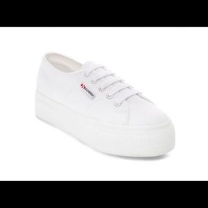 Superga white platform shoe 2790 ACOTW WHITE